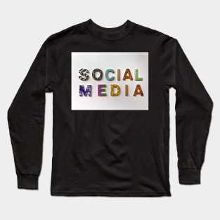 Social Media Long Sleeve T-Shirt